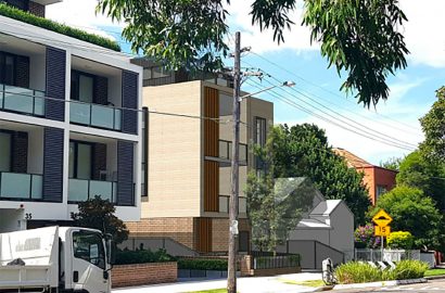 Affordable Housing Residential Flat Building, Summer Hill
